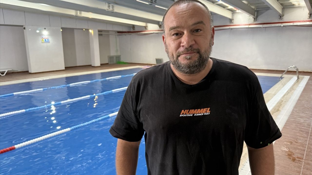 Down Sendromlu Kayra'nın Yüzme Serüveni