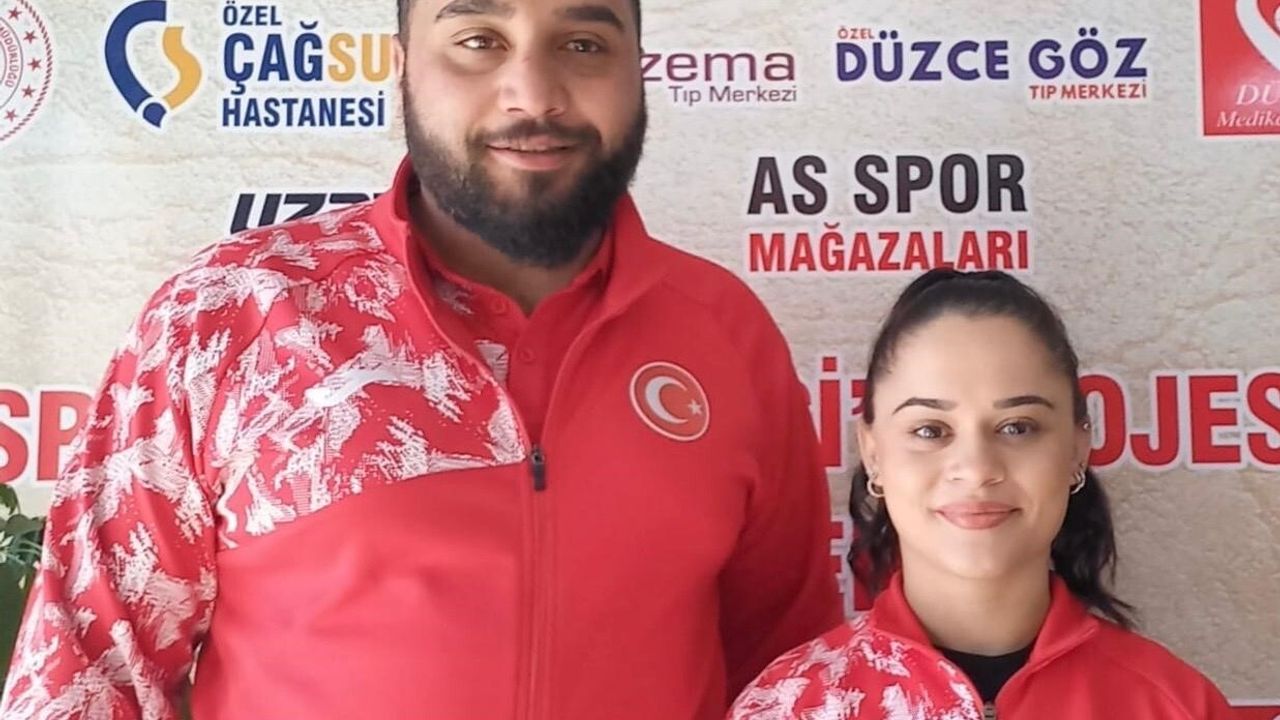 Düzce'nin haltercileri Balkan Şampiyonası'nda Türkiye'yi temsil edecek