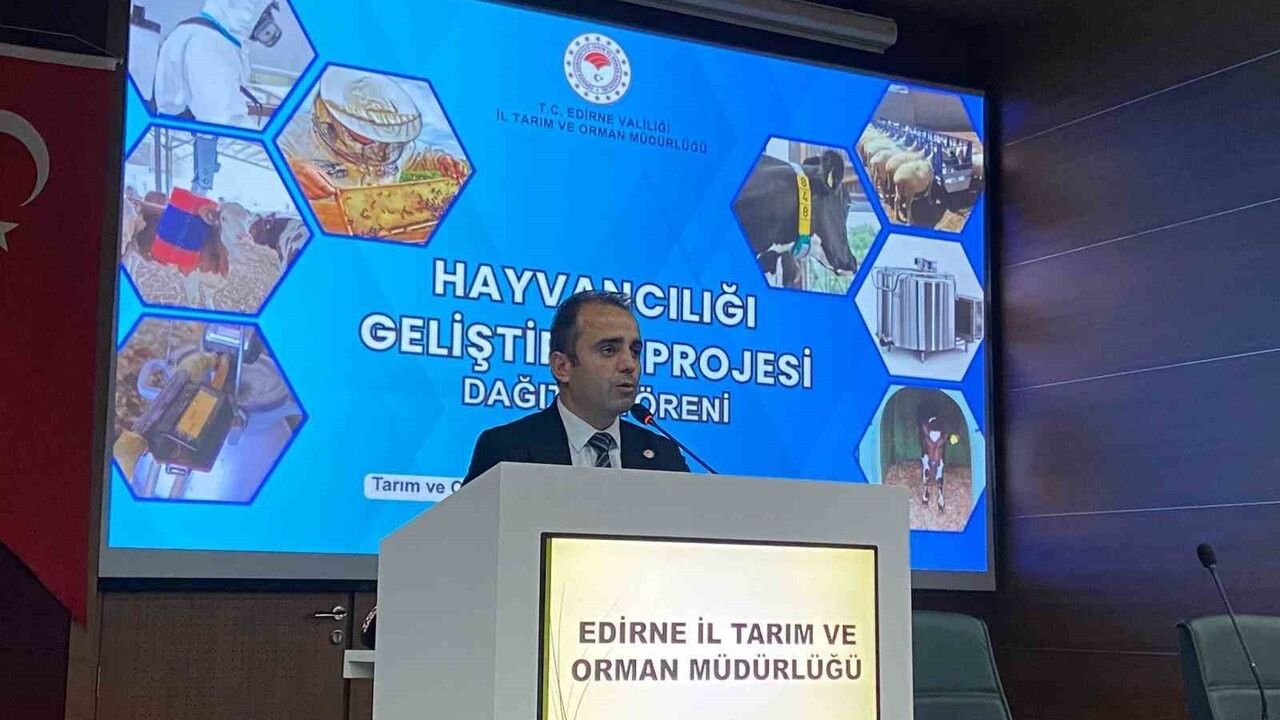 Edirne'de 52 besiciye mastitis tespit cihazı dağıtıldı