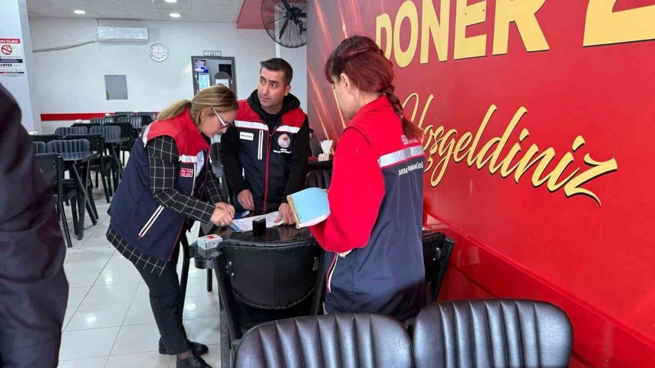 Edirne İpsala’da gıda işletmelerine eş zamanlı denetim