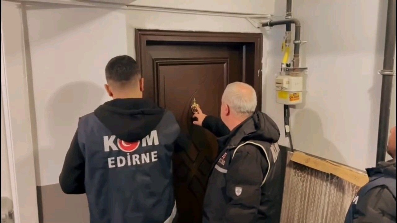 Edirne merkezli yasa dışı bahis operasyonunda 13 gözaltı