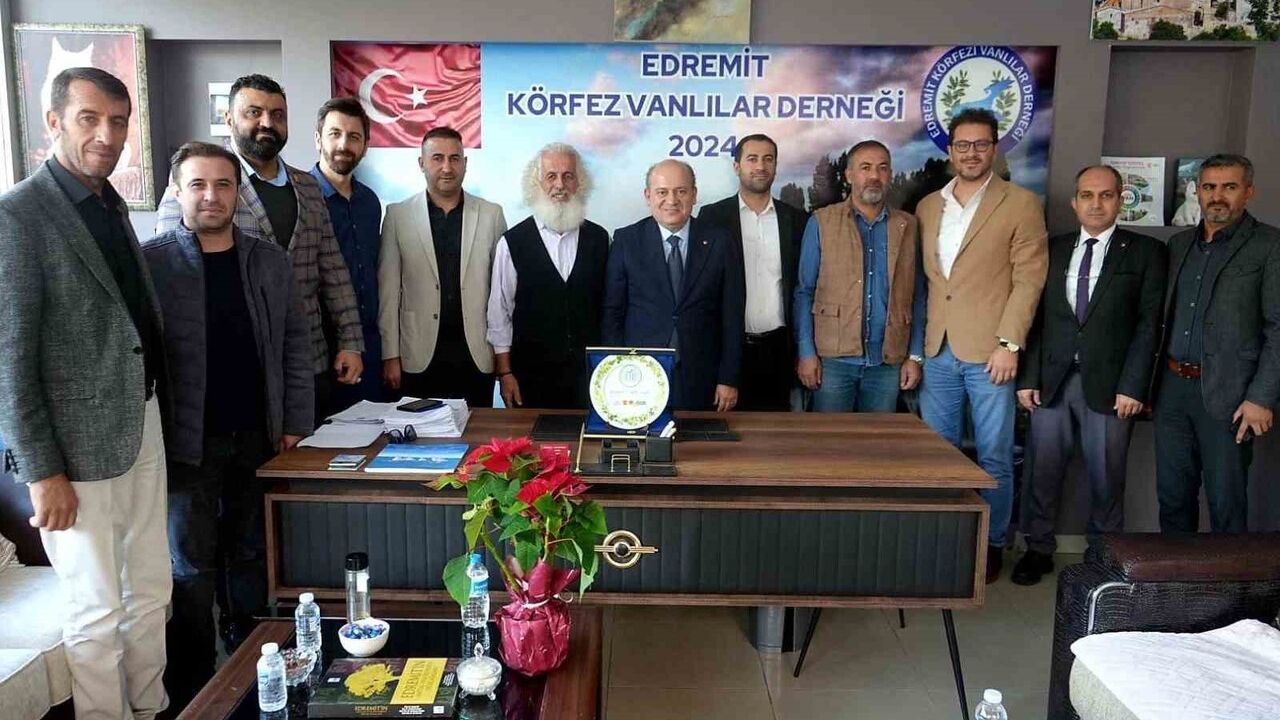 Edremit Ticaret Odası, Edremit Körfezi Vanlılar Derneği'ni Ziyaret Etti