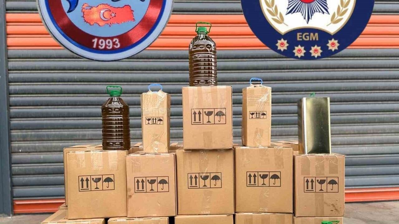 Efeler’de 434 Litre Sahte Karışık Bitkisel Yağ Ele Geçirildi