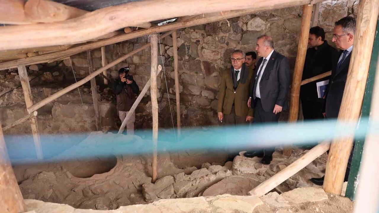 Elazığ'da arkeolojik çalışmalara 2025'te 20 milyon TL kaynak aktarıldı