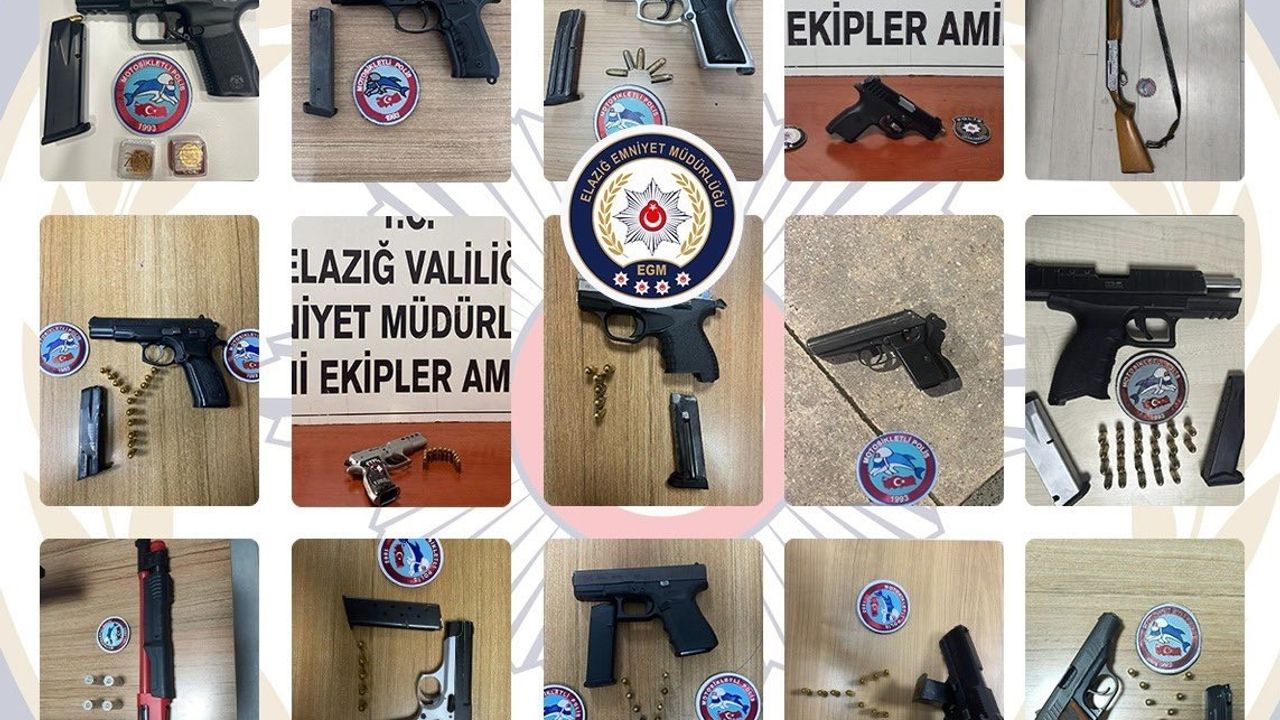 Elazığ'da Hapis Cezası ile Aranan 89 Kişi Yakalandı