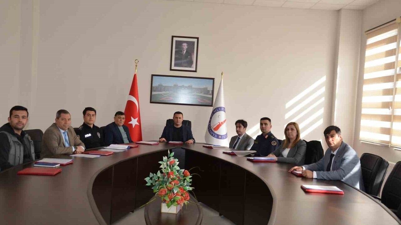 Emet MYO'da kurumlar arası üniversite güvenlik toplantısı