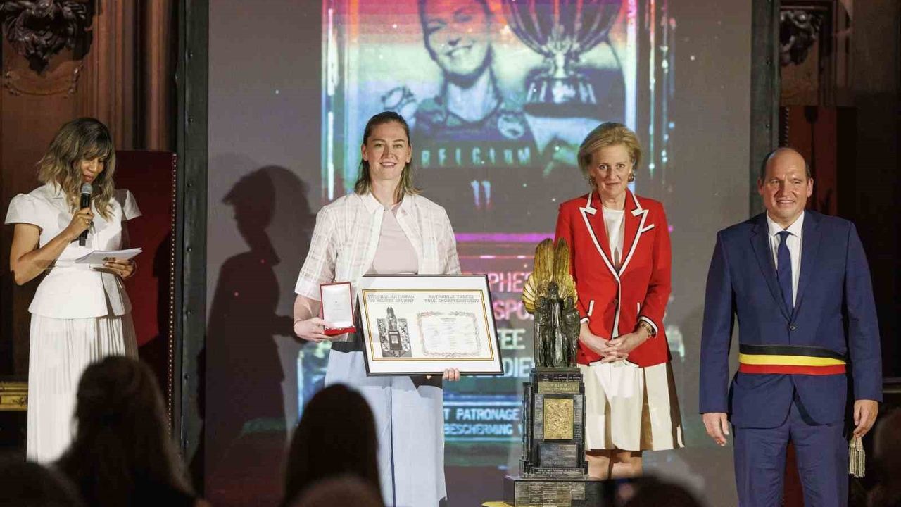 Emma Meesseman'e Belçika'da Ulusal Spor Başarı Ödülü