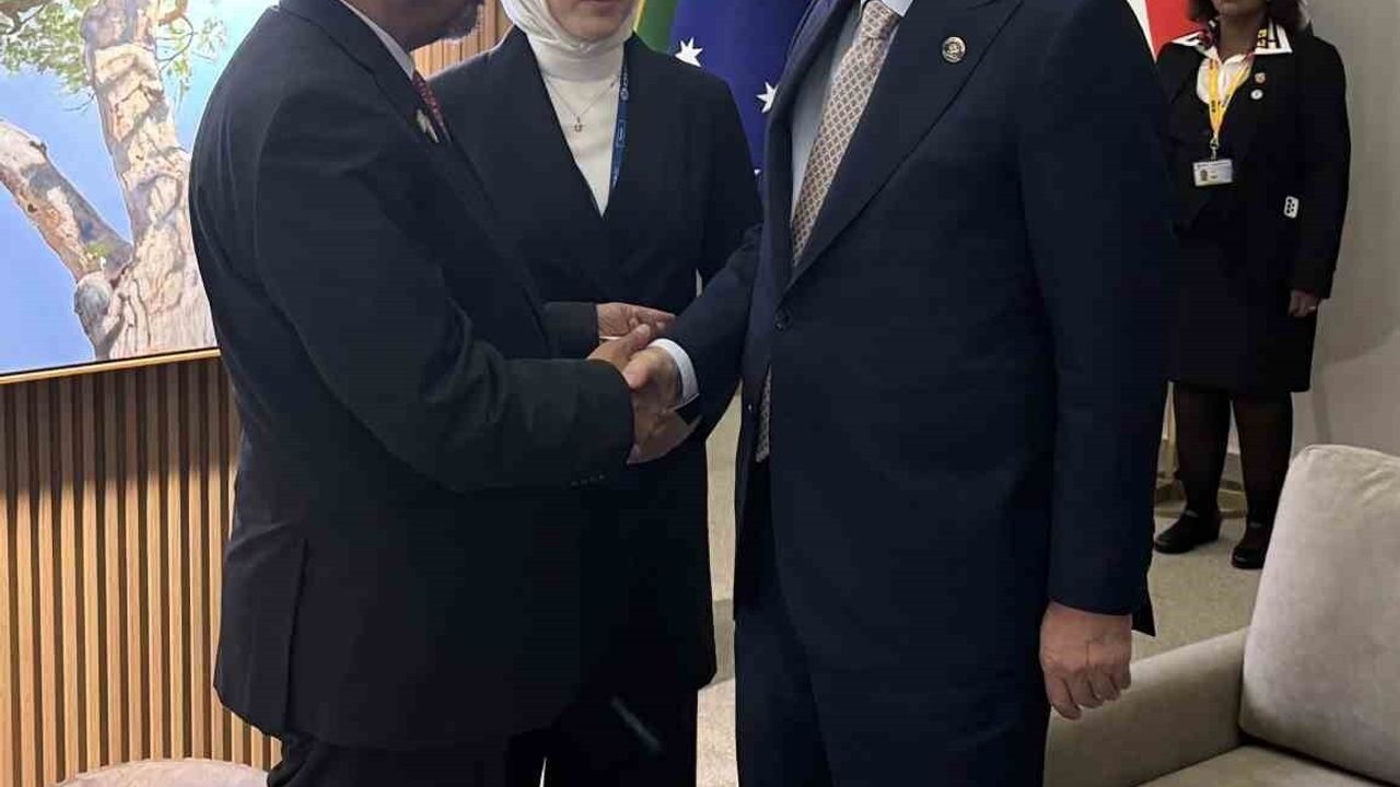 Erdoğan, DSÖ Genel Direktörü Tedros ile Johannesburg'da görüştü