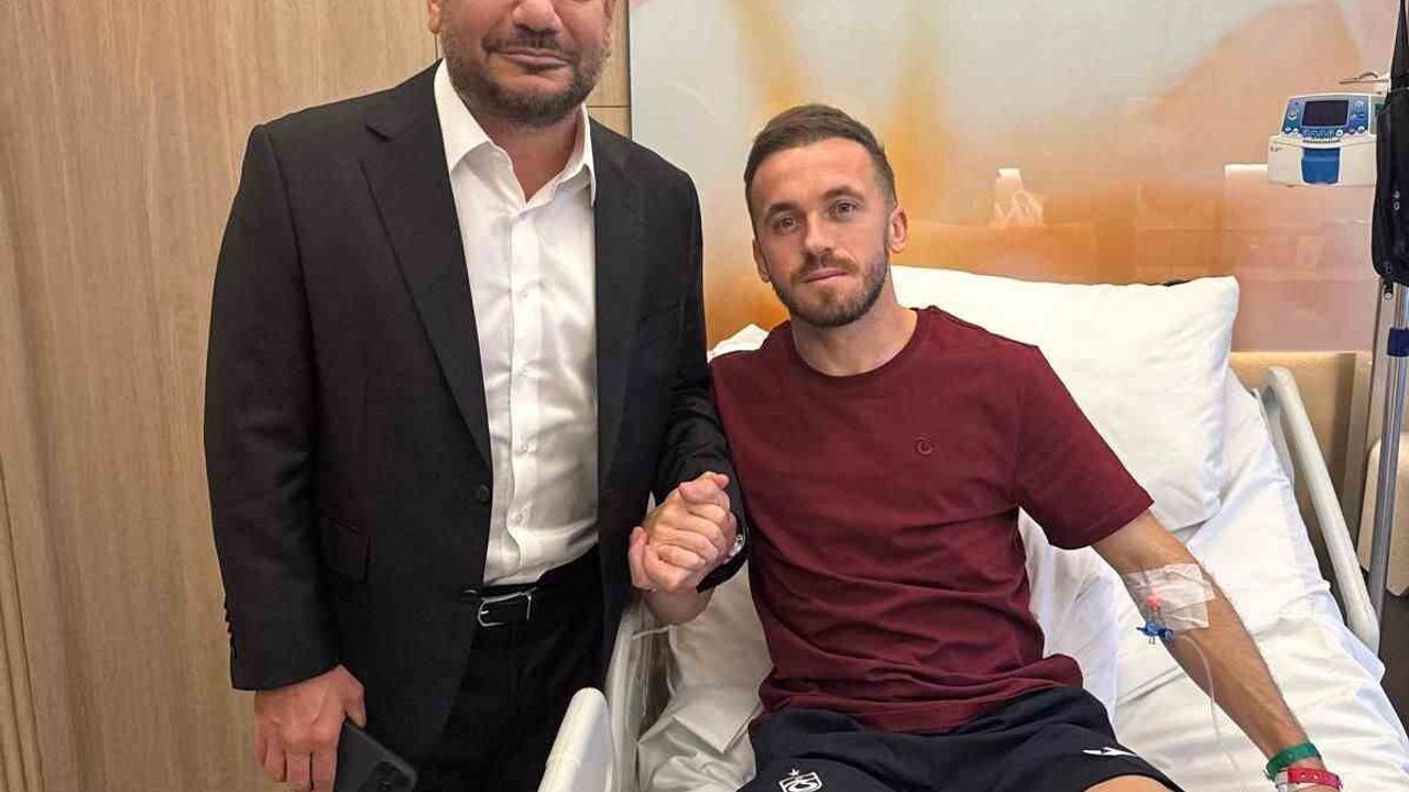 Ertuğrul Doğan’dan Edin Visca’ya hastane ziyareti