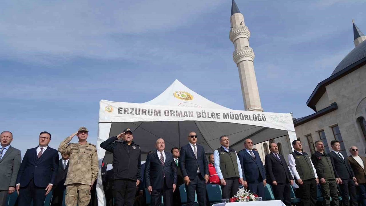 Erzurum'da 11 Kasım'da 3 Bin Fidanla 'Geleceğe Nefes' Etkinliği