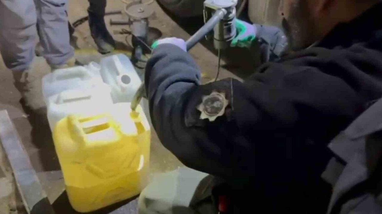 Erzurum'da 224 kilo 400 gram likit metamfetamin ele geçirildi