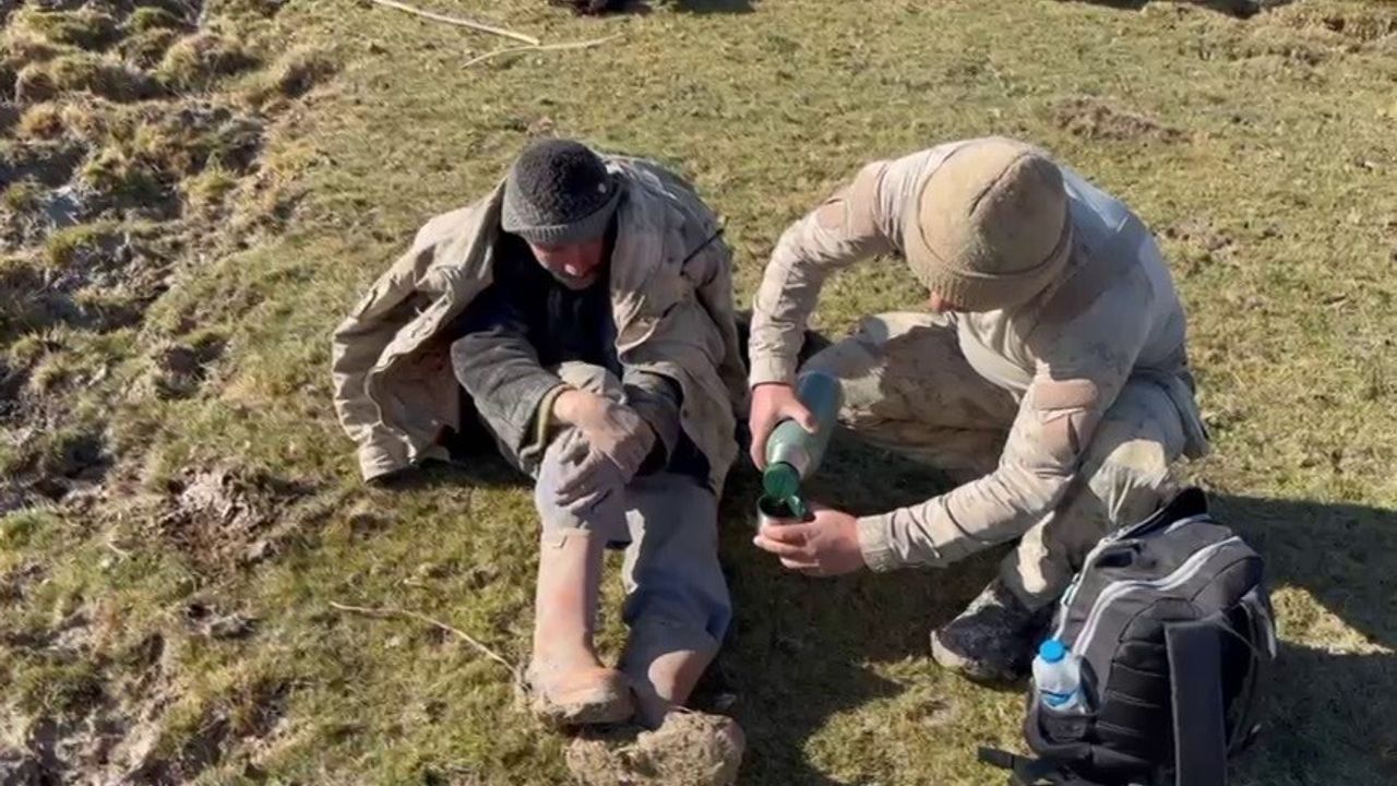 Erzurum’da kaybolan çoban ve sürüsü bulundu, şahıs hastaneye sevk edildi