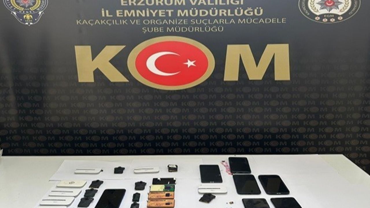 Erzurum'da sürücü kursu sınavına düzenekle girme operasyonu: 5 kişi sevk edildi