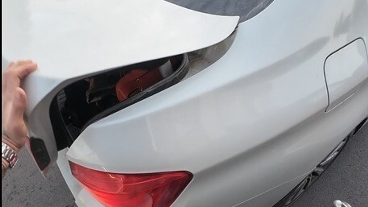 Eskişehir'de motosiklet sürücüsünden açık bagaja yardım