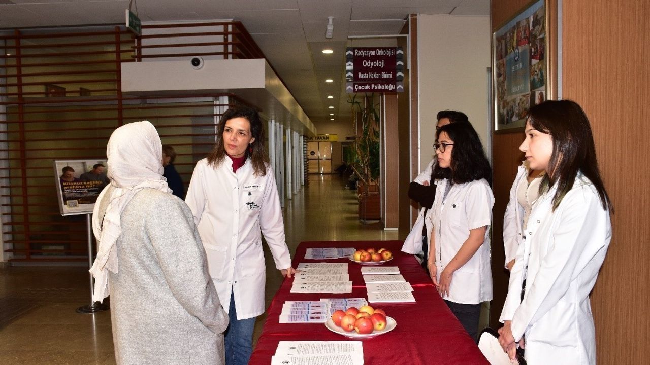 ESOGÜ Hastanesi'nde Dünya Diyabet Günü için farkındalık etkinliği