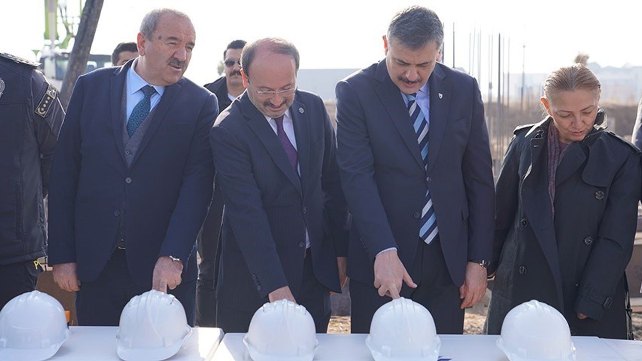 ETÜ Spor Bilimleri Fakültesi yeni hizmet binasının temeli törenle atıldı