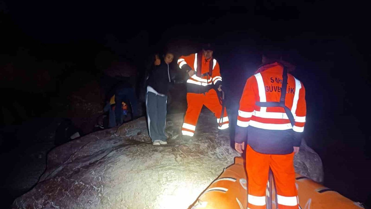 Fethiye'de 40 düzensiz göçmen yakalandı