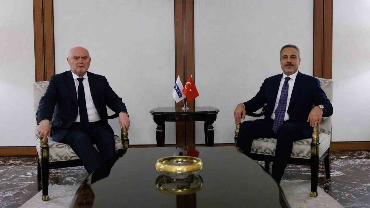 Fidan, AGİT Genel Sekreteri Sinirlioğlu'nu Ankara'da kabul etti