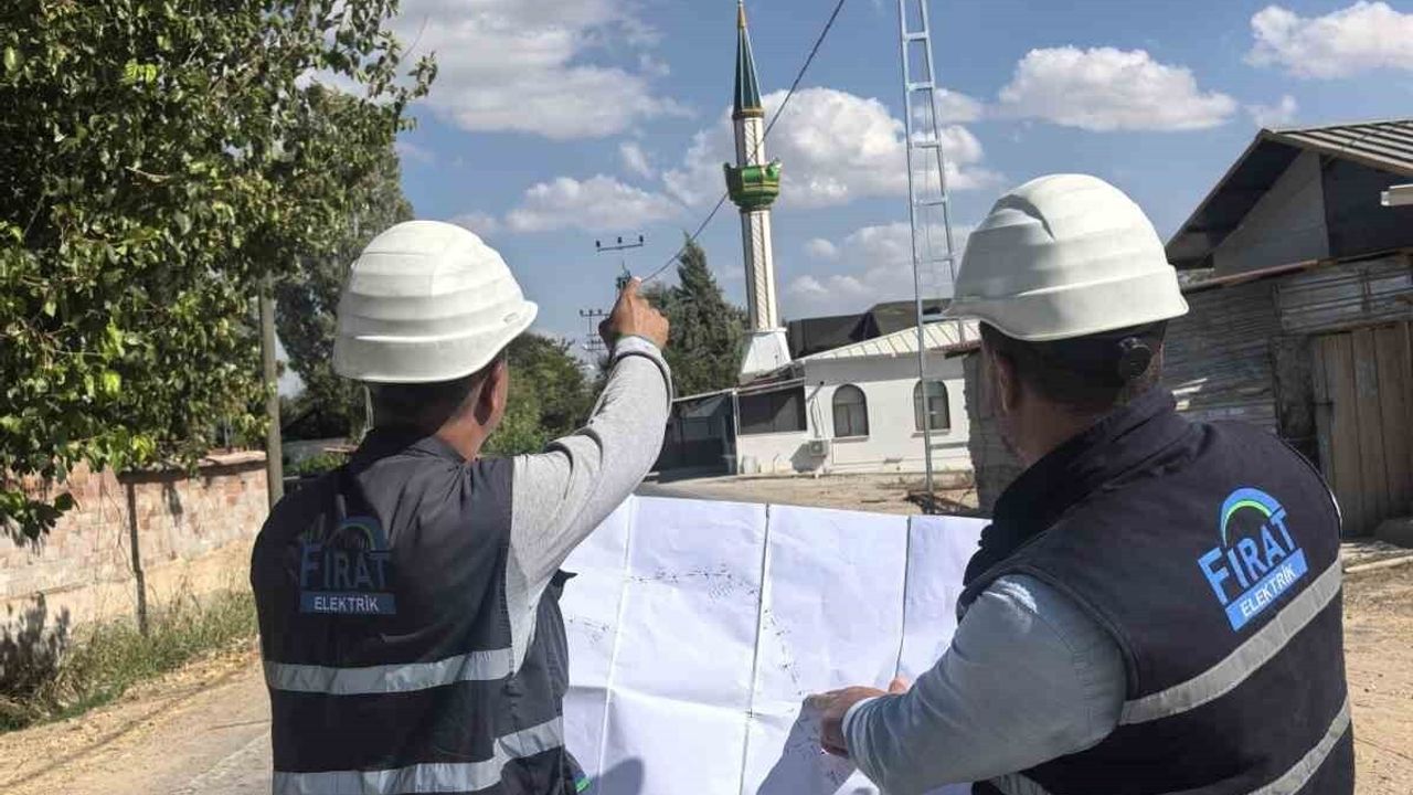 Fırat EDAŞ, Akçadağ Bahri Mahallesi’ne 21 milyon TL’lik enerji altyapı yatırımı
