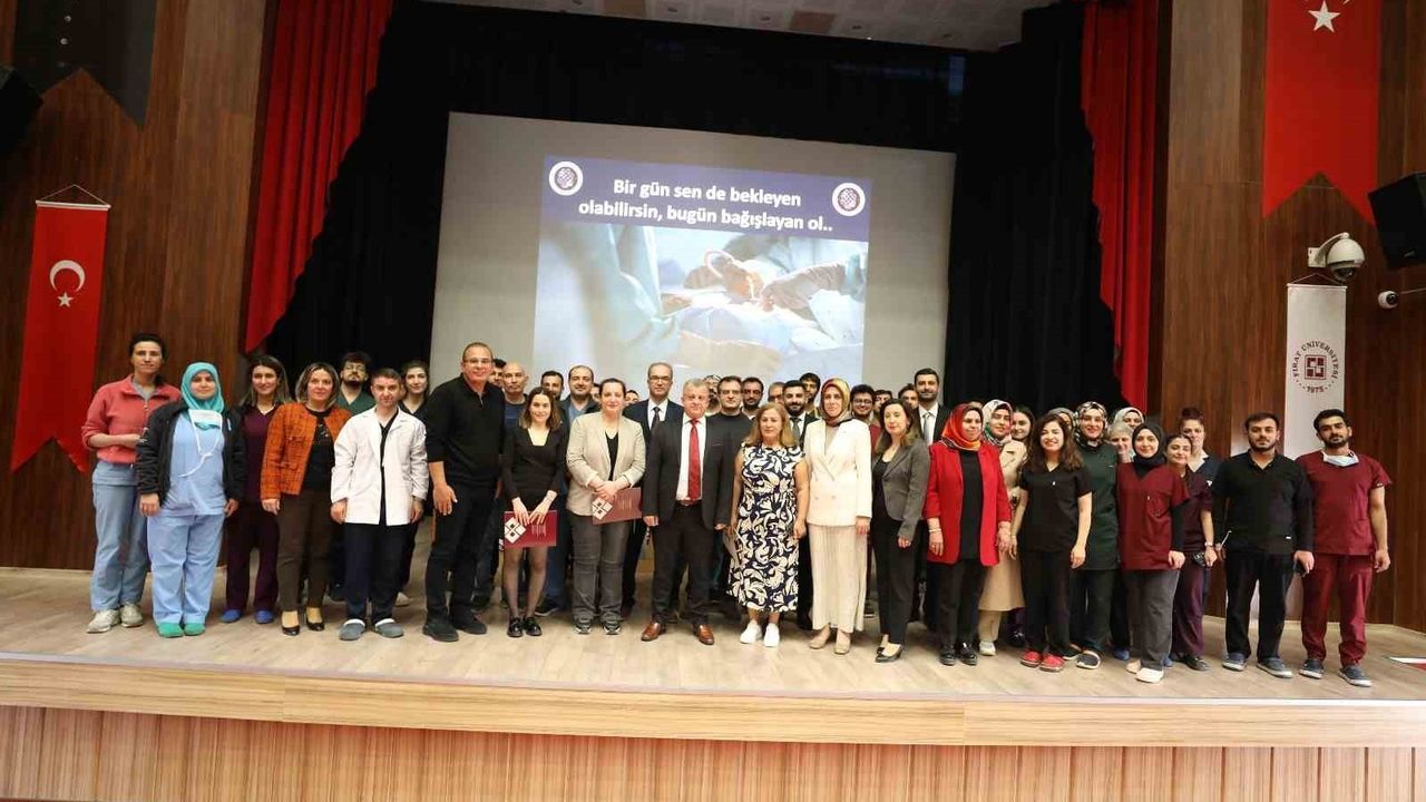 Fırat Üniversitesi'nde Organ Nakli Farkındalık Sempozyumu