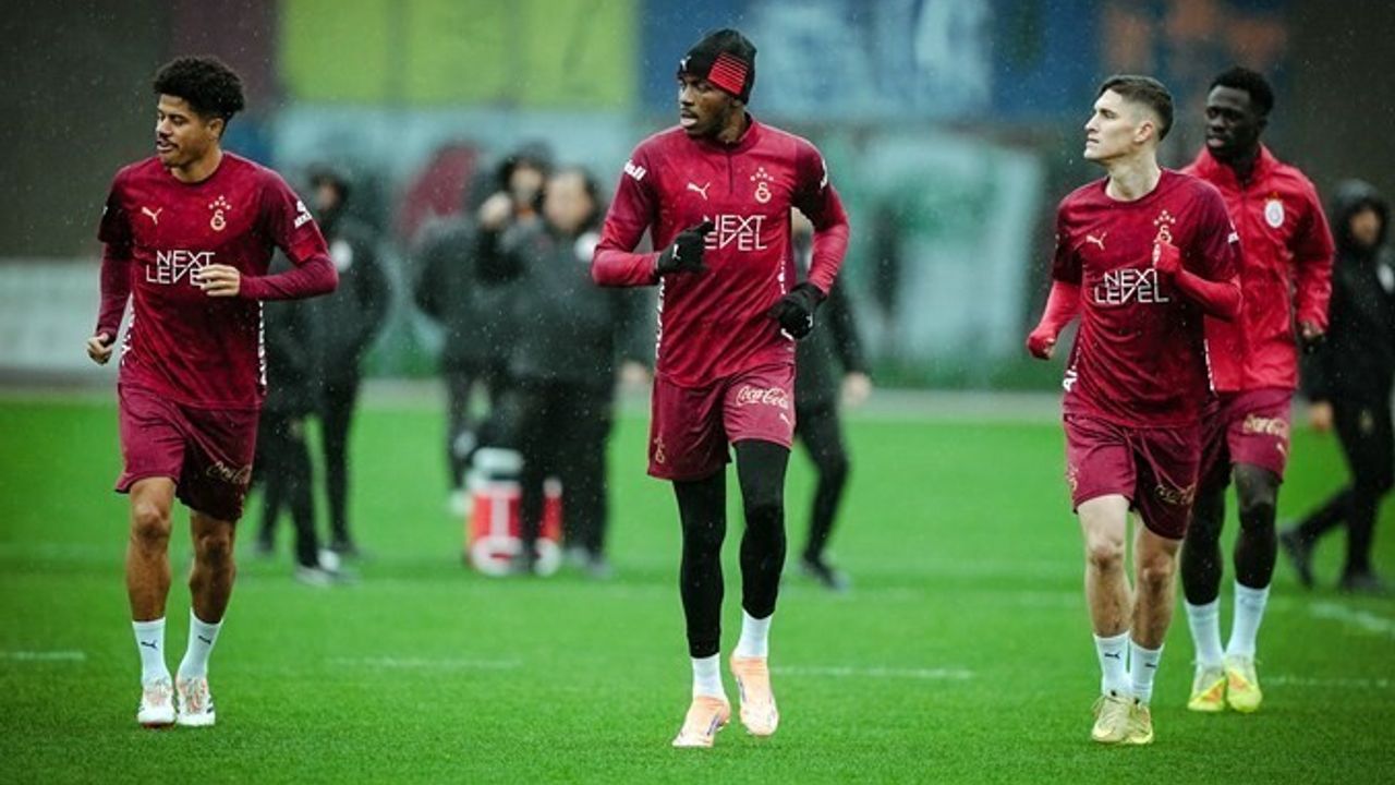 Galatasaray, Fenerbahçe derbisine antrenmanla hazırlanıyor