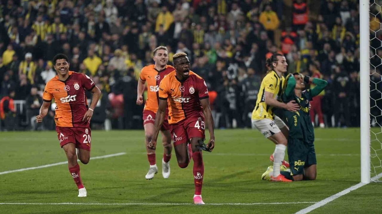 Galatasaray, Kadıköy’de son 7 derbide 5 galibiyet aldı
