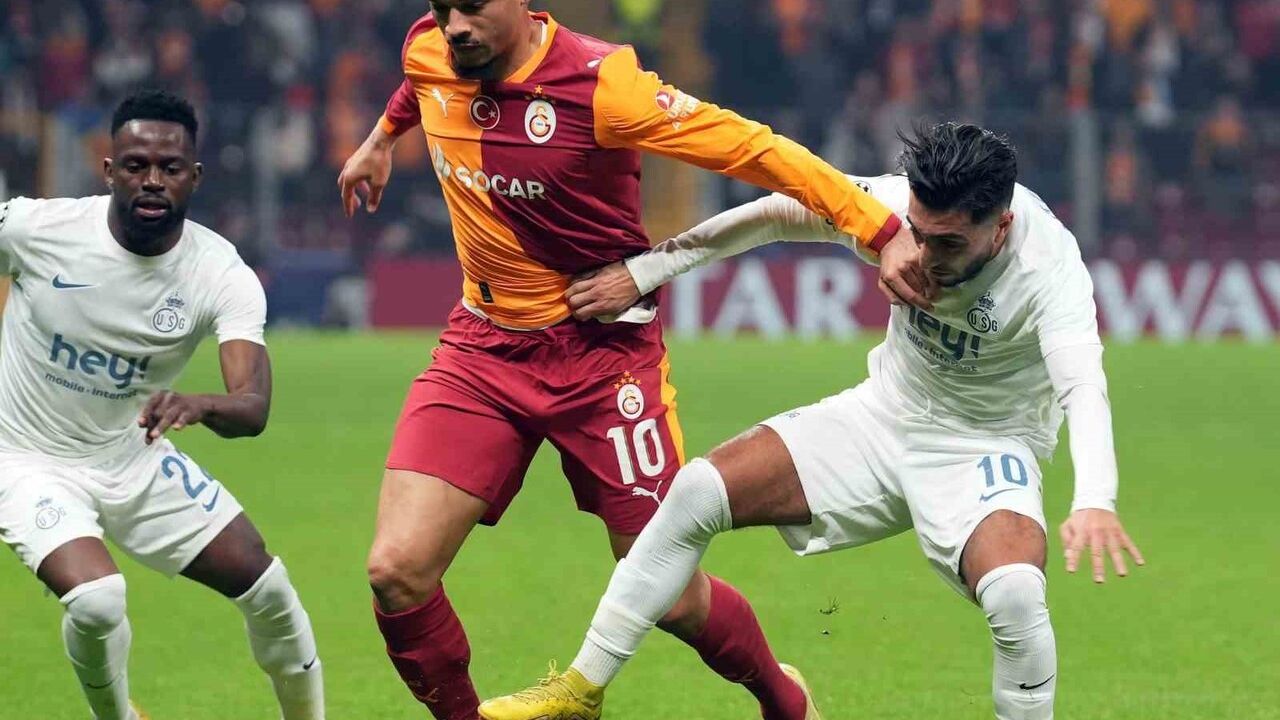 Galatasaray - Union Saint-Gilloise: İlk yarı golsüz eşitlik