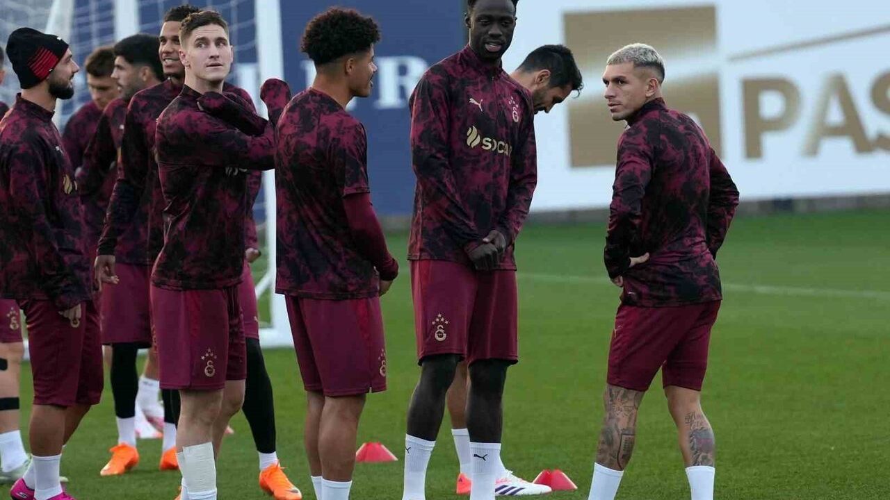 Galatasaray, Union Saint-Gilloise maçı öncesi hazırlıklarını tamamladı
