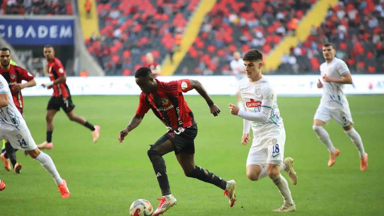 Gaziantep FK 2-2 Çaykur Rizespor — Trendyol Süper Lig