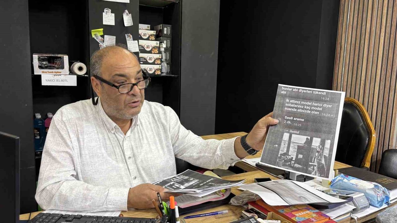 Gaziantep'te sahte hesapla 650 bin TL'lik soba dolandırıcılığı