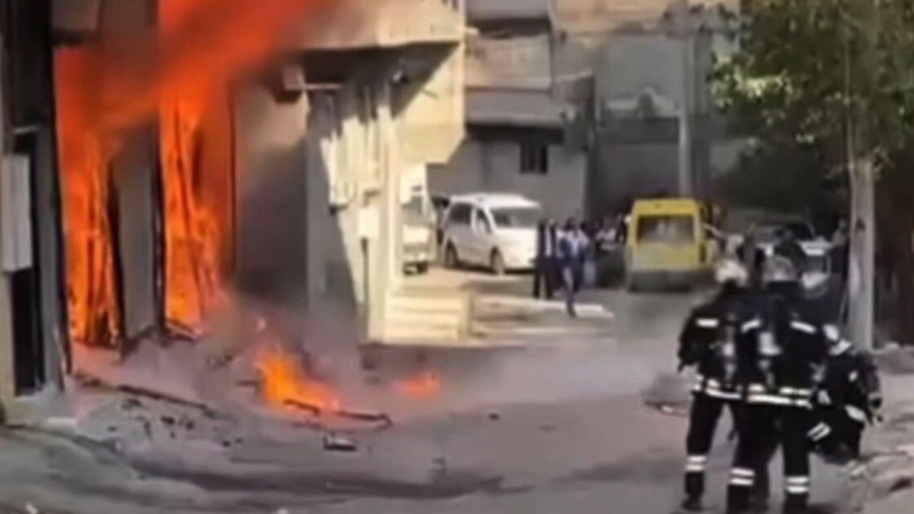 Gaziantep'te Taşlıca Mahallesi'nde iş yeri yangını kontrol altına alındı