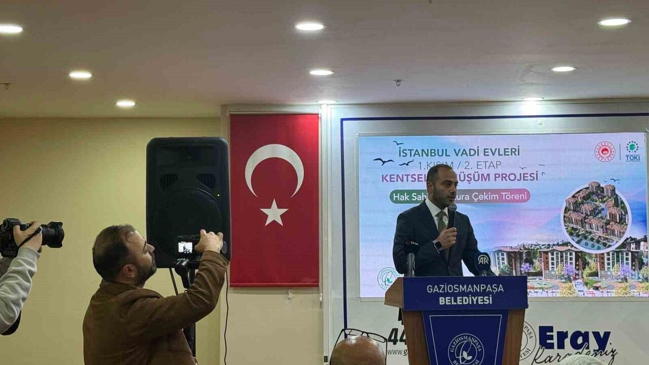 Gaziosmanpaşa İstanbul Vadi Evleri 2. Etap hak sahipleri noter huzurunda belirlendi