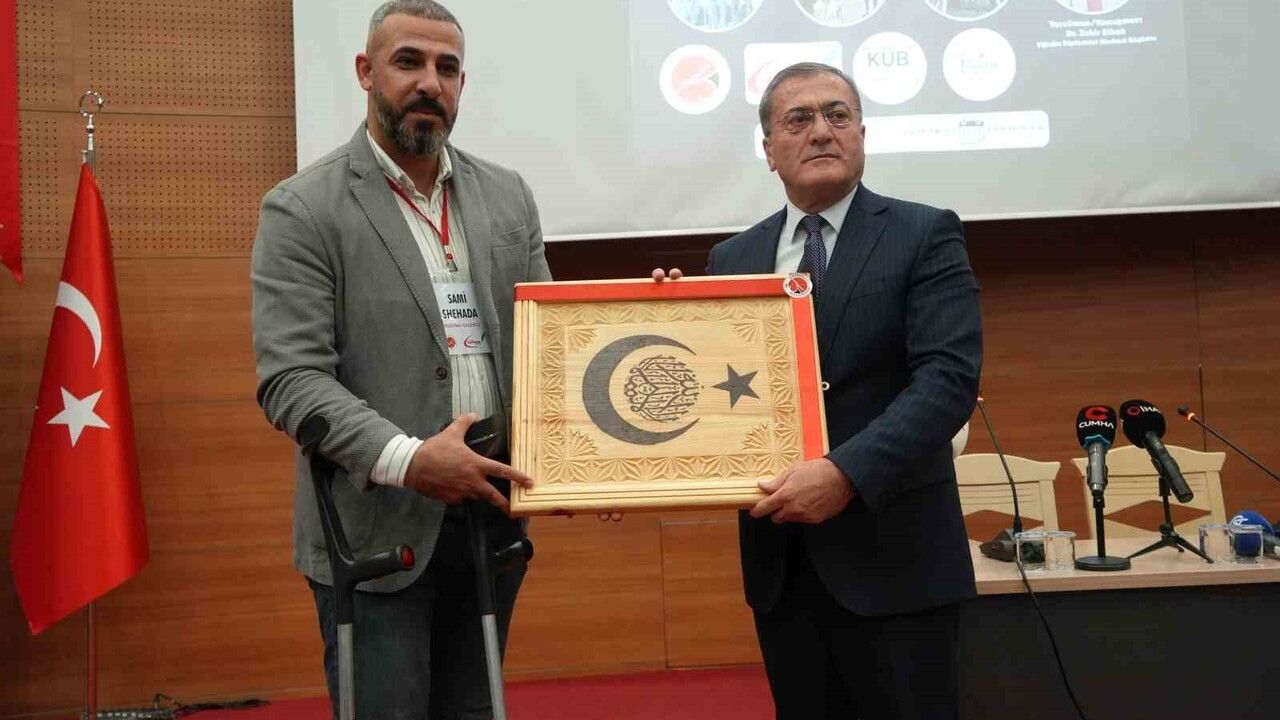 Gazze’de bacağını kaybeden gazeteci Sami Shehada Kastamonu’da yaşadıklarını anlattı