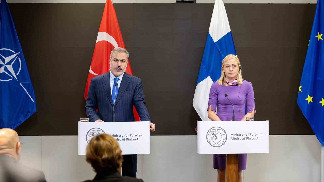 Gazze'deki Ateşkes ve Türkiye-Finlandiya İlişkileri Üzerine Görüşmeler