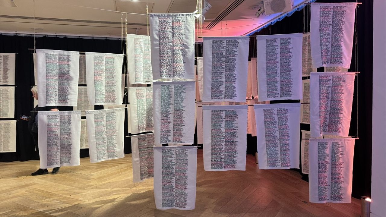 Gazze Şehitleri Nakışla Anılıyor