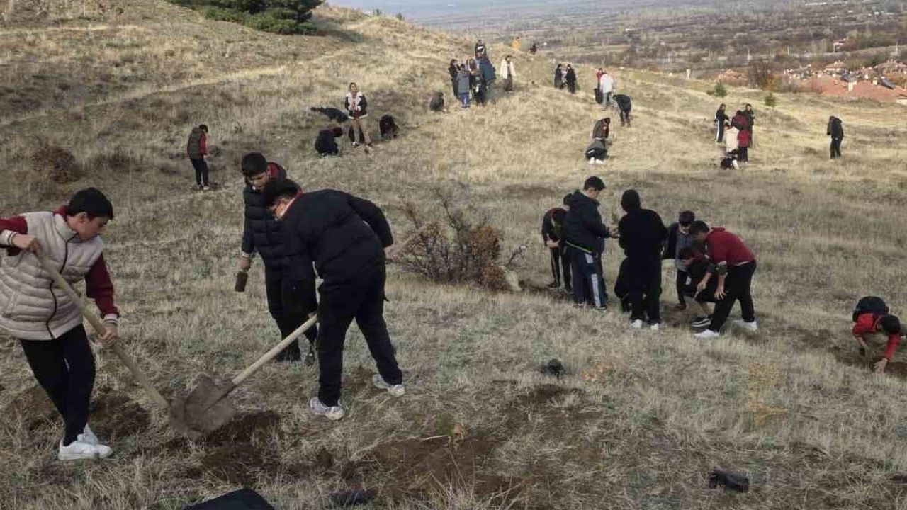 Geleceğe Nefes: Demirkent TOKİ Ortaokulu Yaylabaşı'nda 50 Fidan Dikti