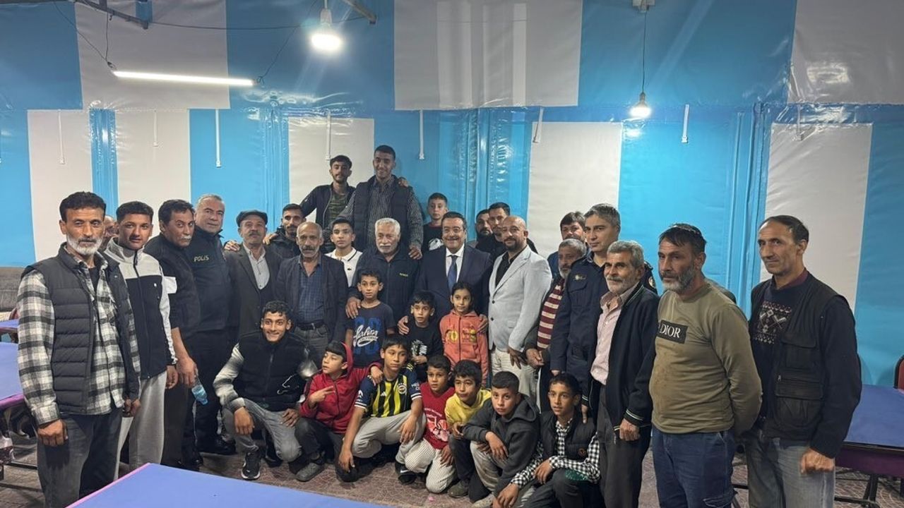 Geriş Mahallesi'nde vatandaş buluşması