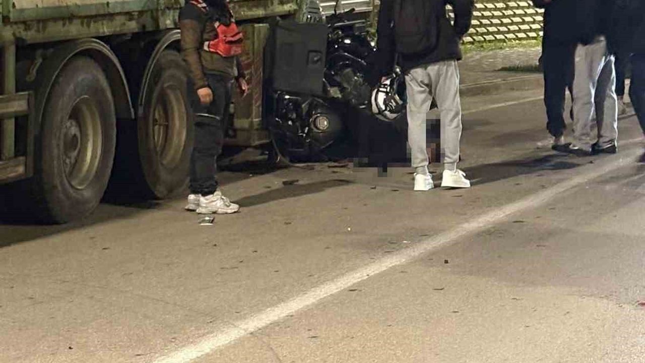 Giresun'da Amatör Futbolcu Motosiklet Kazasında Hayatını Kaybetti