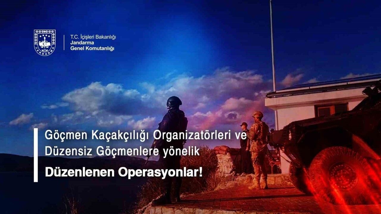 Göçmen kaçakçılığı operasyonu: 47 tutuklama, 2 bin 386 kişi yakalandı