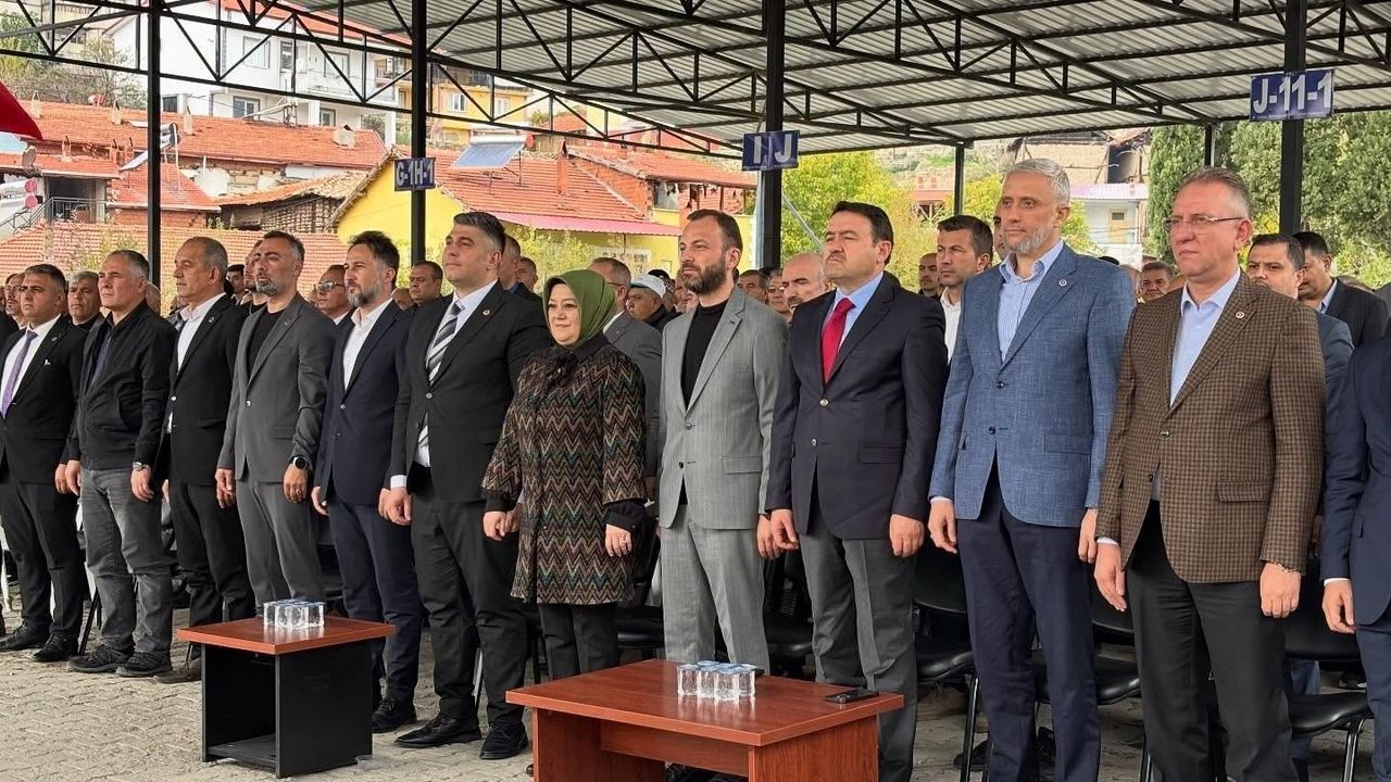 Gökler beldesinde doğalgaz altyapı çalışmaları törenle başladı