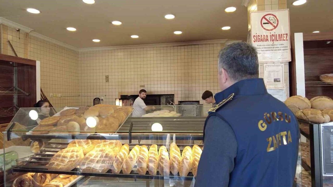 Gürsu'da gıda denetimleri: 10 işletme kontrol edildi, 1'ine idari işlem