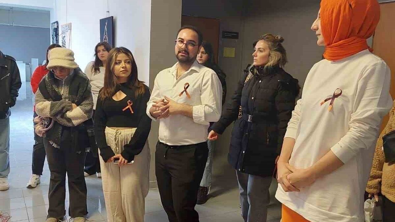 Güzel Sanatlar Fakültesi'nde 25 Kasım için kadına yönelik şiddet farkındalığı