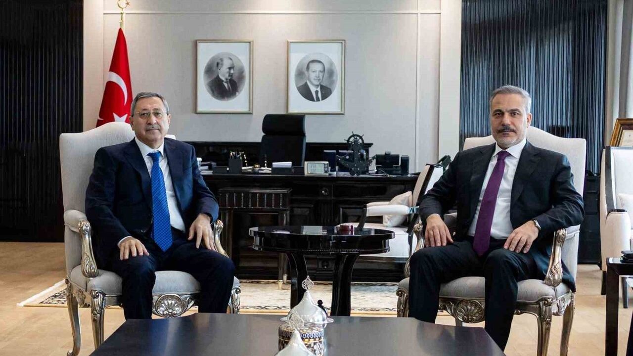 Hakan Fidan, Halef Halefov'u Ankara'da kabul etti