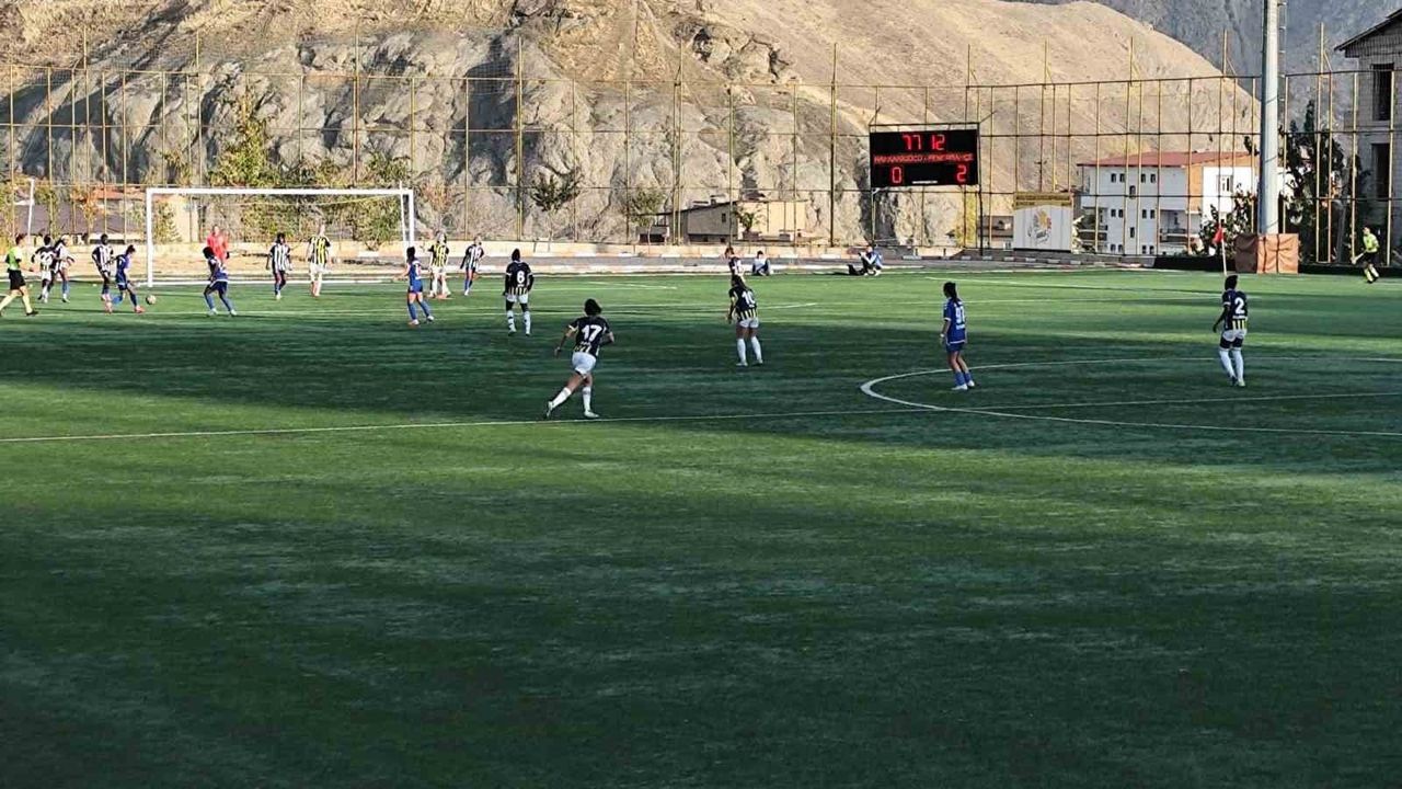 Hakkarigücü 0-2 Fenerbahçe — Turkcell Kadın Futbol Süper Ligi