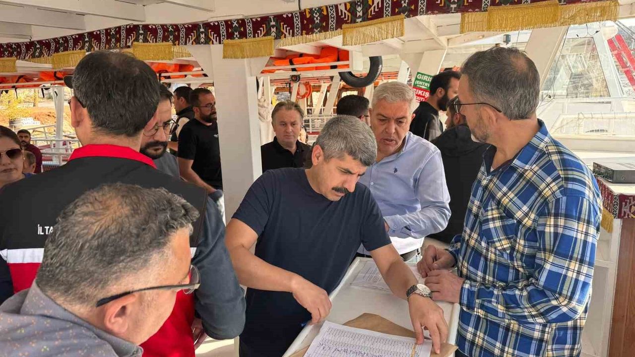 Halfeti'de gemi sevk ve idare belgesi sınavı gerçekleştirildi