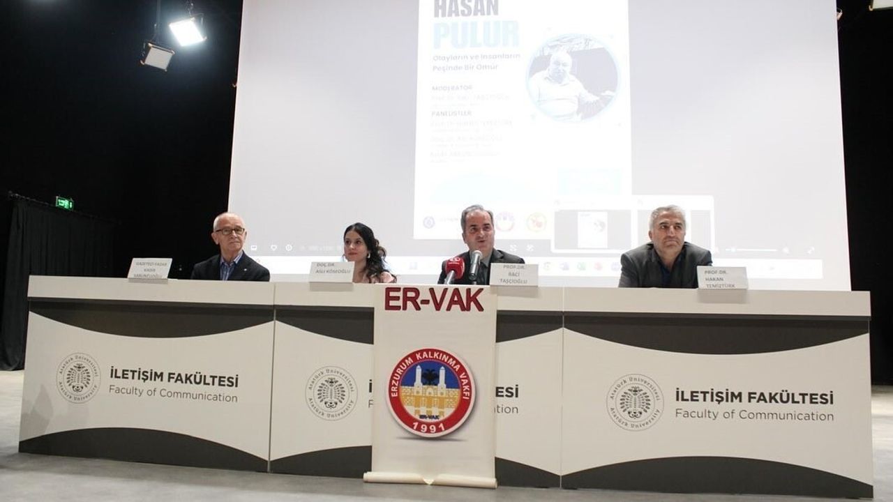 Hasan Pulur Erzurum’da “Olayların ve İnsanların Peşinde Bir Ömür” ile anıldı