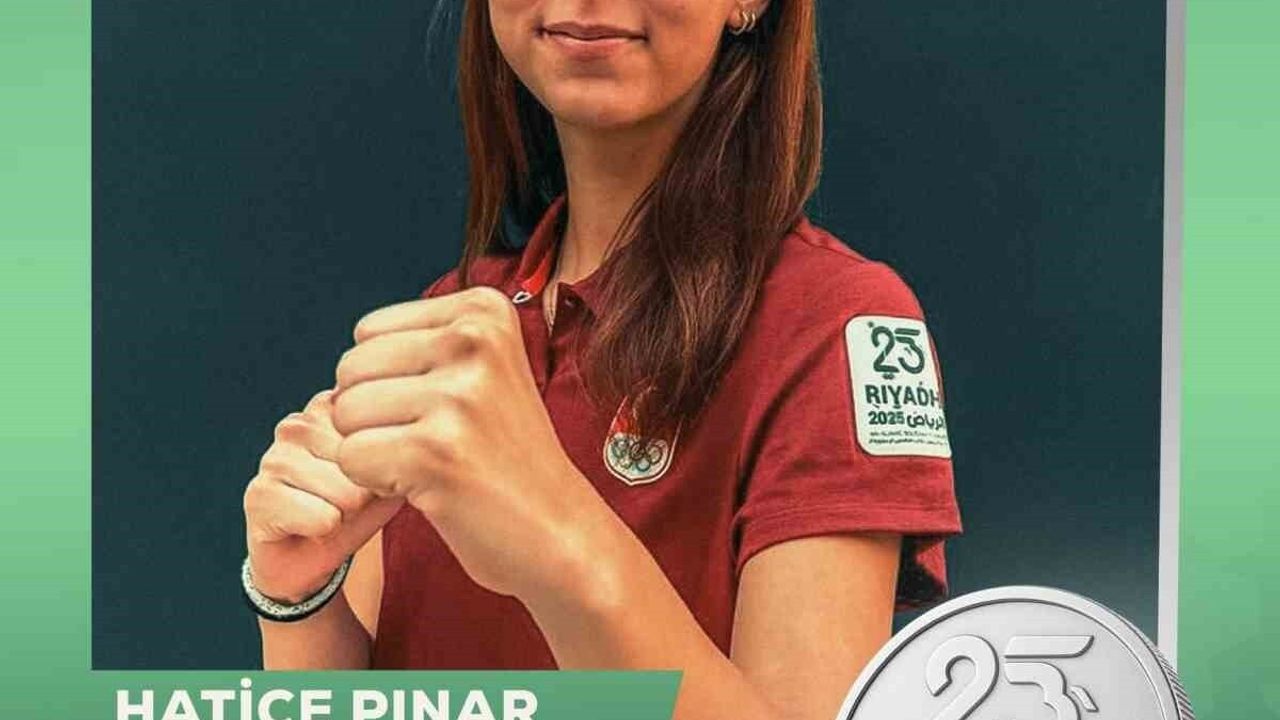 Hatice Pınar Yiğitalp'ten Riyad'da gümüş madalya