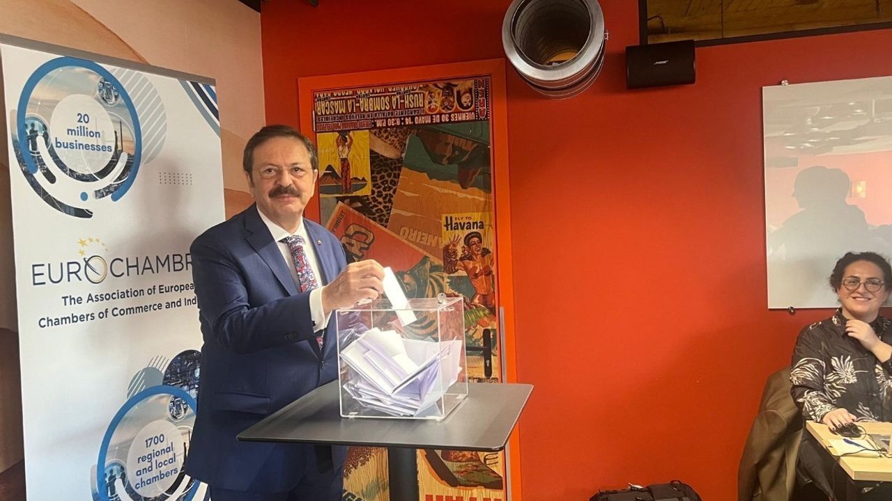 Hisarcıklıoğlu: Avrupa Odalar Birliği’nde Başkan Vekilliğine Devam