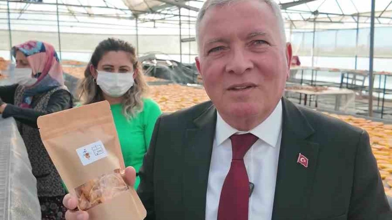 Honaz'dan Sofralara Sağlıklı Cennet Hurması Cipsi