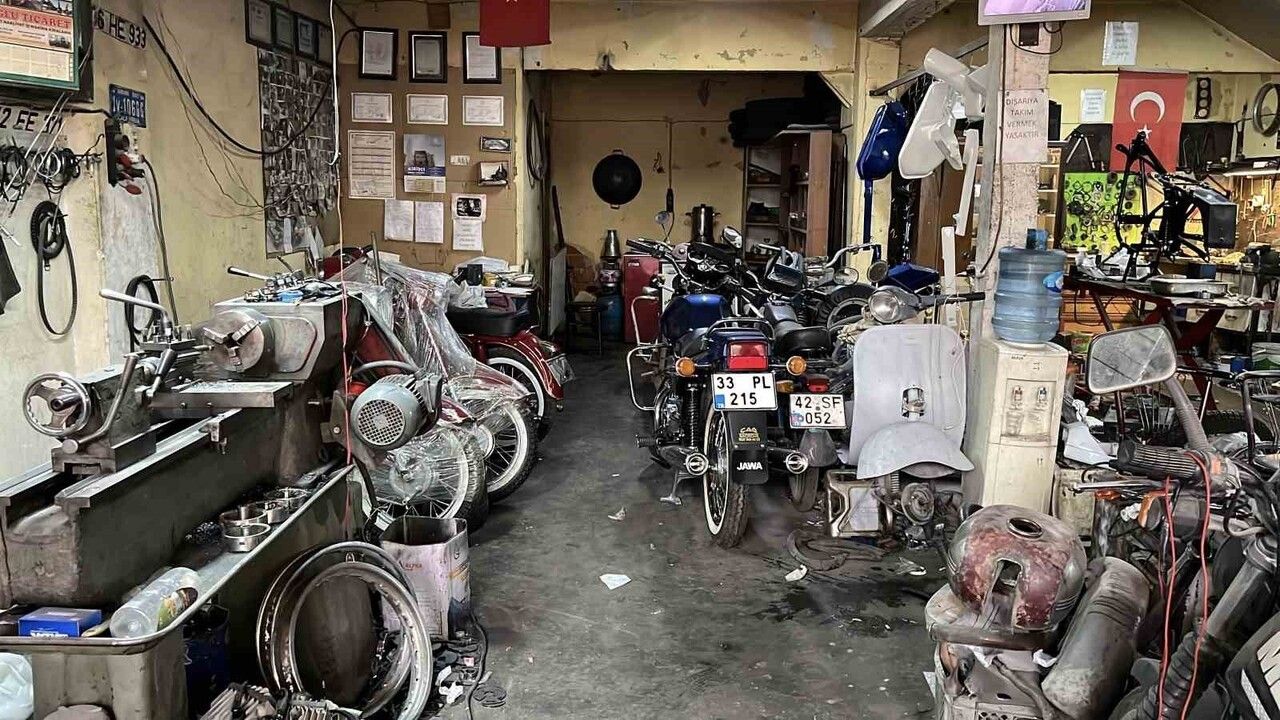 Hurdaydı, İsa Usta’nın Atölyesinde Jawa Yeniden Hayat Buluyor